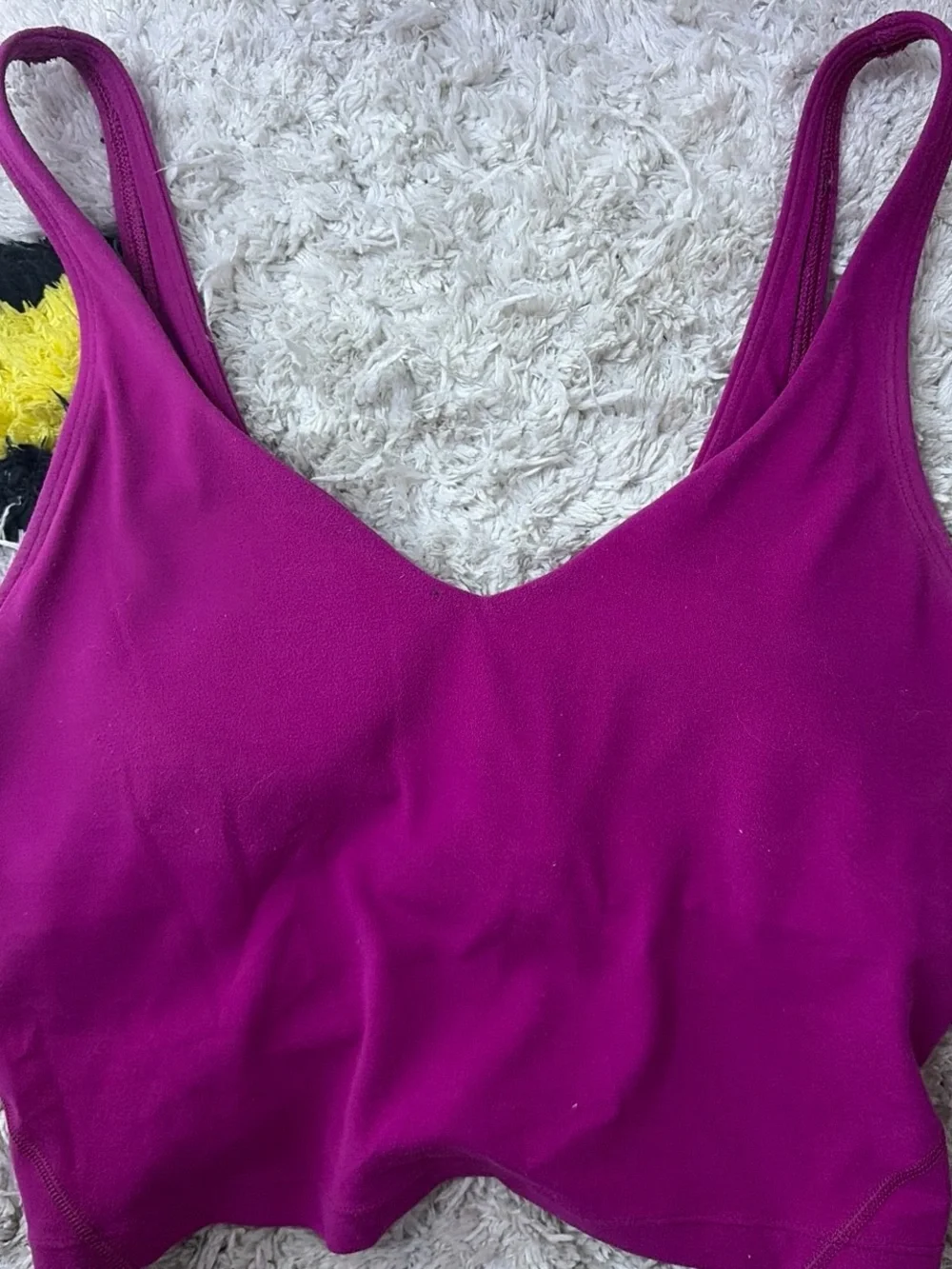 lululemon athletica Women's V-Neck Tank — Magenta